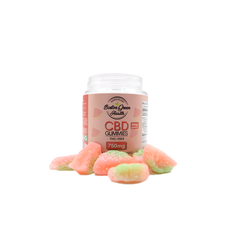 Boston Green Health 750mg Sour Watermelon Gummies CBD - THC Free_CBDee