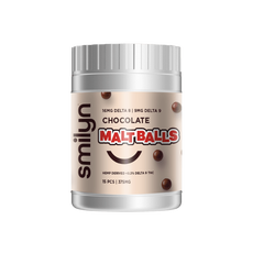 Smilyn Delta 8 / Delta 9 Chocolate Malt Balls_Smilyn