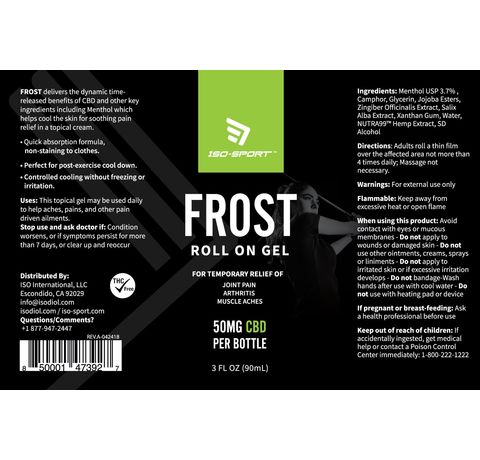 Iso-Sport Frost_CBDee