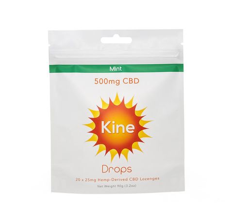 Kine Mint CBD Drops - 25mg CBD Lozenges_CBDee