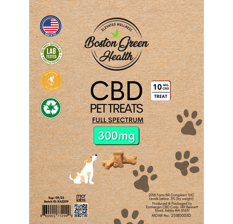 Boston Green Health CBD Dog Calming Treats_CBDee