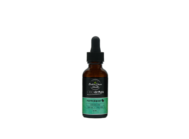 Boston Green Health Peppermint CBD Oil - THC Free_CBDee