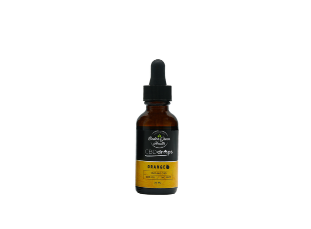 Boston Green Health Orange CBD Oil - THC Free_CBdee