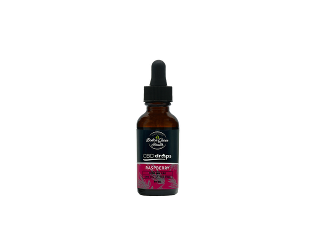 Boston Green Health Raspberry CBD Oil - THC Free_CBDee