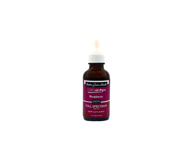 Boston Green Health Raspberry Full Spectrum CBD Oil_CBDee